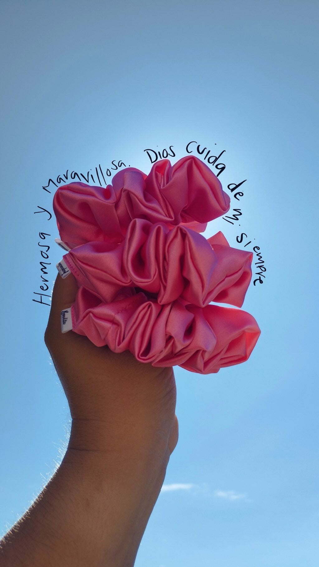 Scrunchies rizadas